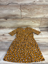Old Navy Leopard Print Dress Caramel sz 5T