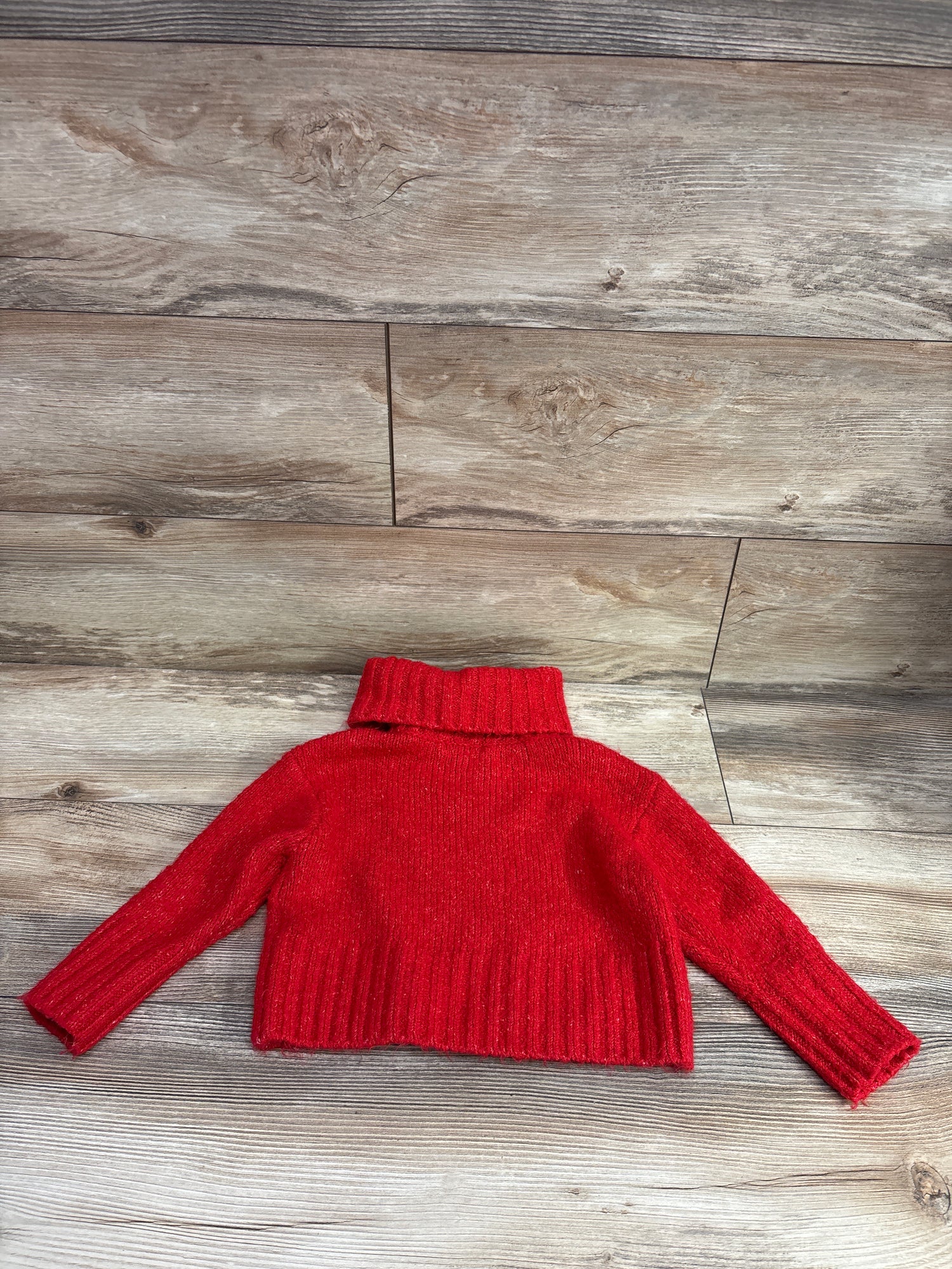 GB Girls Ribbed Sweater Red sz 2T