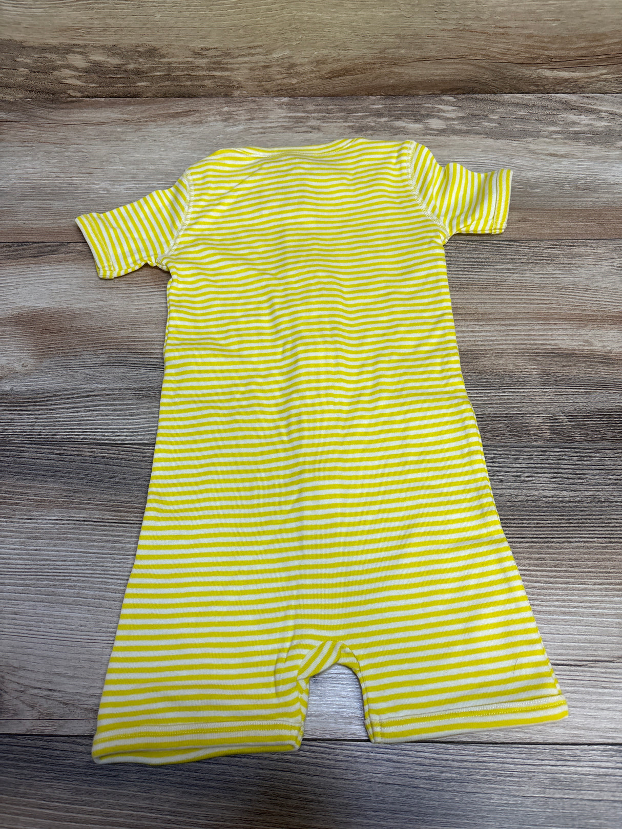 NEW Primary Striped Sleep Romper Yellow sz 18-24m