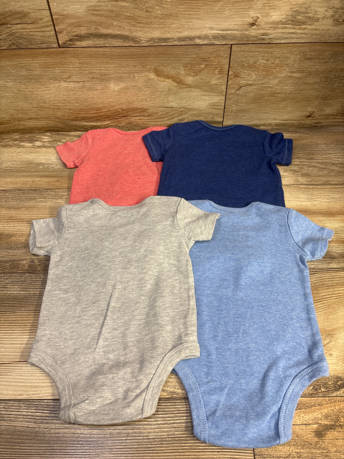 Lyrics by Lennon & McCartney 4pk The Beatles Bodysuits Blue sz 6-9m