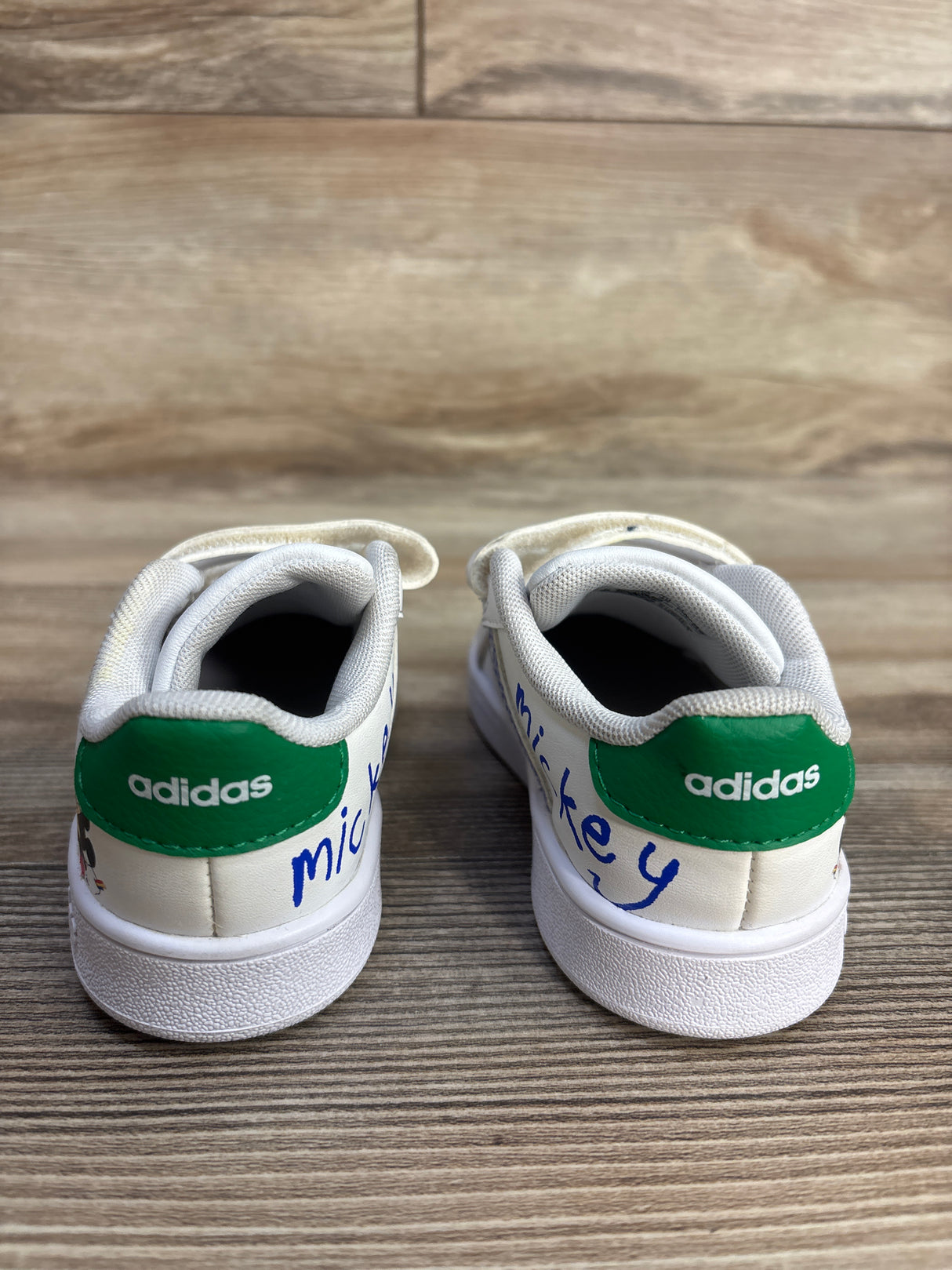Adidas x Disney Grand Court CF I 'Mickey Mouse' Sneakers, White sz 8c