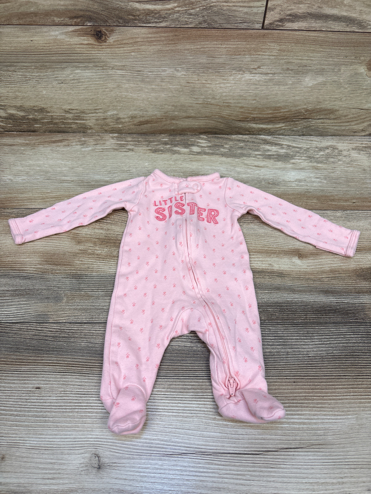 Child Of Mine Little Sister Sleeper Pink sz Newborn