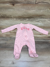 Child Of Mine Little Sister Sleeper Pink sz Newborn