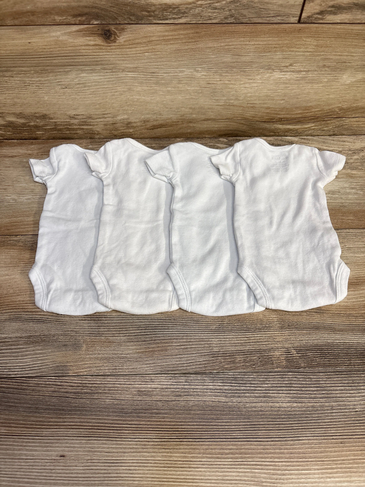 Just One You 4pk Bodysuits White sz Preemie - Me n Mommy To Be