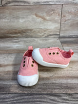 H&M Bump Toe Canvas Sneakers, Coral sz 4/5c