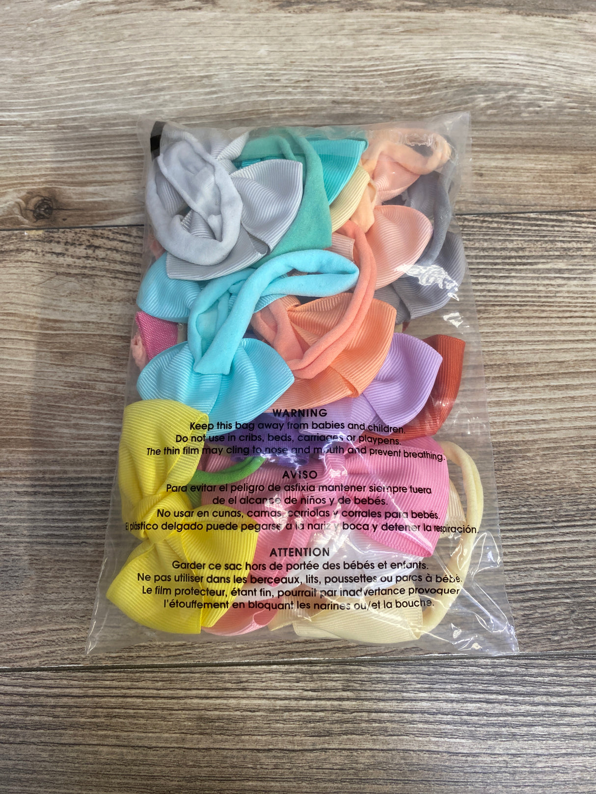 20 Pack Stretchy Nylon Headbands with Big Bows