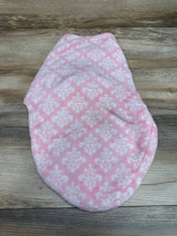 Plush Swaddle Wrap Pink sz 0-3m