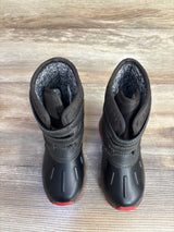 Carter's Light Up Snow Boots Grey sz 9c