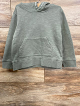 Janie & Jack Pull Over Hoodie Green sz 4T