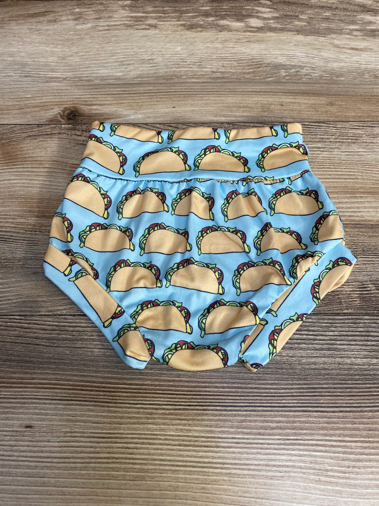 Taco Print Bloomers Blue sz 12m