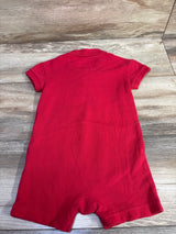 Baby Gap Polo Romper Red sz 6-12m