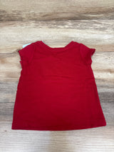 NEW Cat & Jack Bring The Joy Shirt Red sz 12m