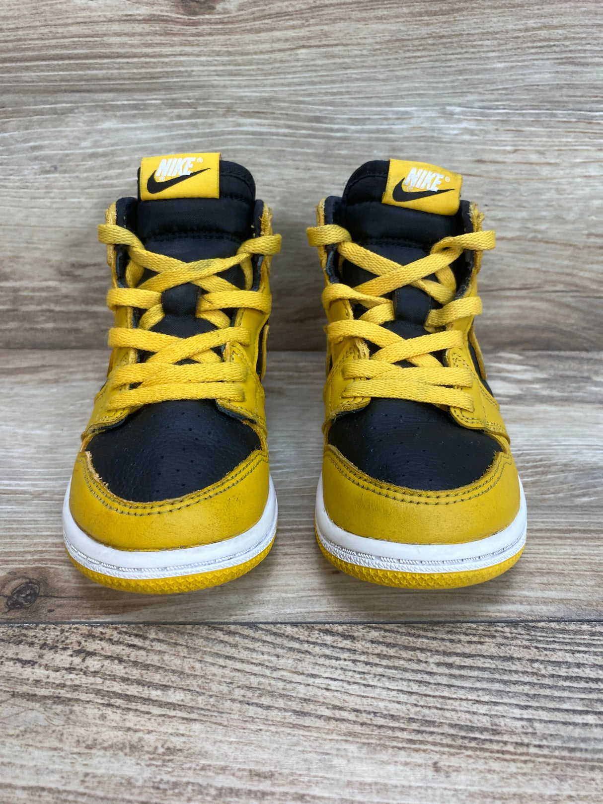 Air Jordan 1 Retro High OG TD 'Pollen' Sneakers sz 10c