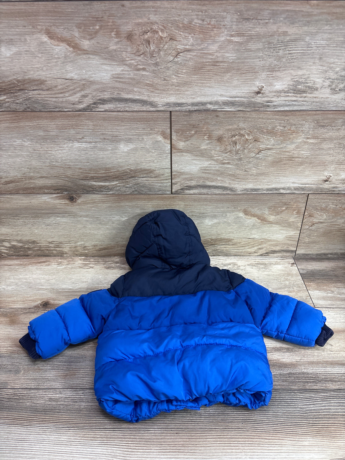 Baby Gap Cozy Puffer Jacket Blue sz 6-12m