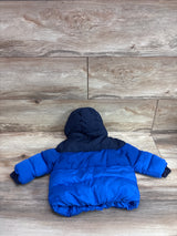 Baby Gap Cozy Puffer Jacket Blue sz 6-12m