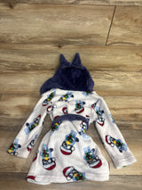 Bluey Plush Christmas Robe White sz 2T