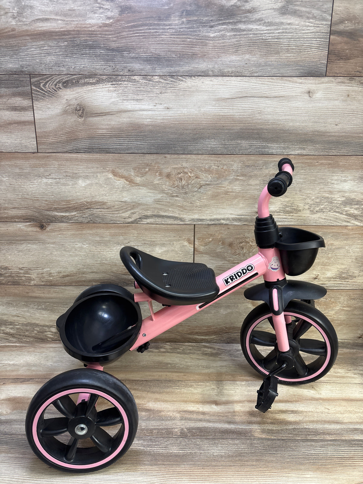 KRIDDO Tricycle Pink Ages 2-5