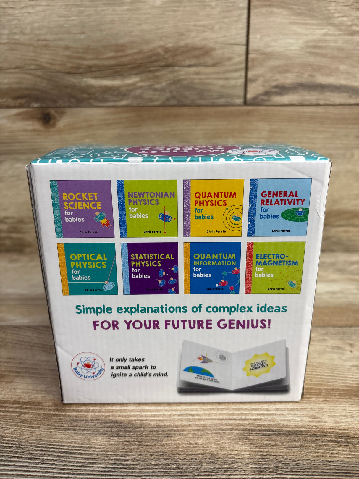 My First Science Library for Babies, 8pk Board Book