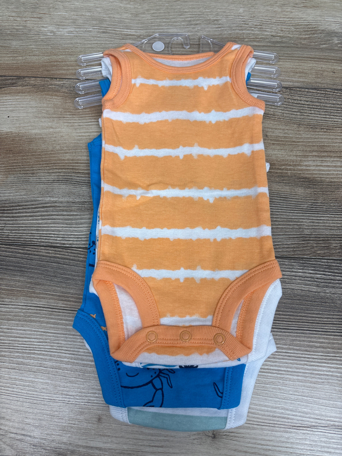 NEW Child Of Mine 4pk Tank Bodysuits White sz Newborn