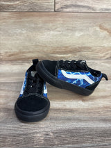Vans Toddler Old Skool Blue Lightning Shoes sz 5c - Me n Mommy To Be