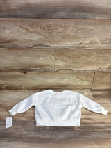 NEW Disney Junior Minnie Mouse Bow Sweatshirt White sz 18m