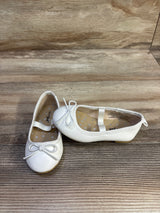 Cat & Jack Nora Slip-On Ballet Flats White sz 6c