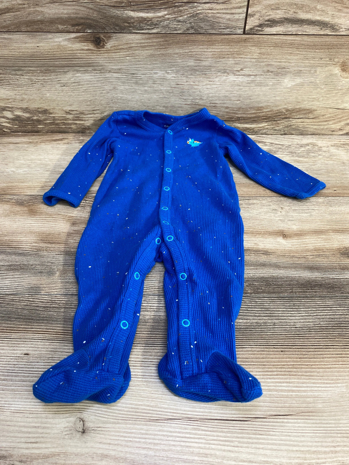 Carter's Thermal Sleeper Blue sz 9m