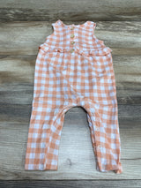 Jessica Simpson Gingham Romper Pink sz 6-9m