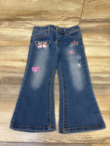 Jordache Patch Jeans Blue sz 2T*