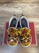 Vans Slip-On V Toddler 'Rinoceraffe' Sneakers sz 8c