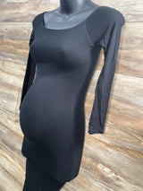 Baby Mama Naked Wardrobe Bodycon Dress Black sz XS