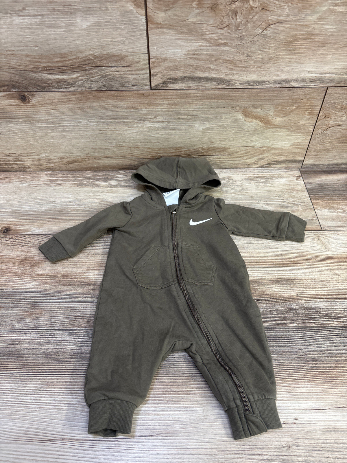 Nike Hooded Coverall Green sz 3m