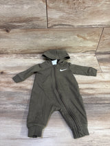 Nike Hooded Coverall Green sz 3m