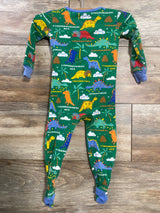 Children's Place Dino Sleeper Green sz 9-12m