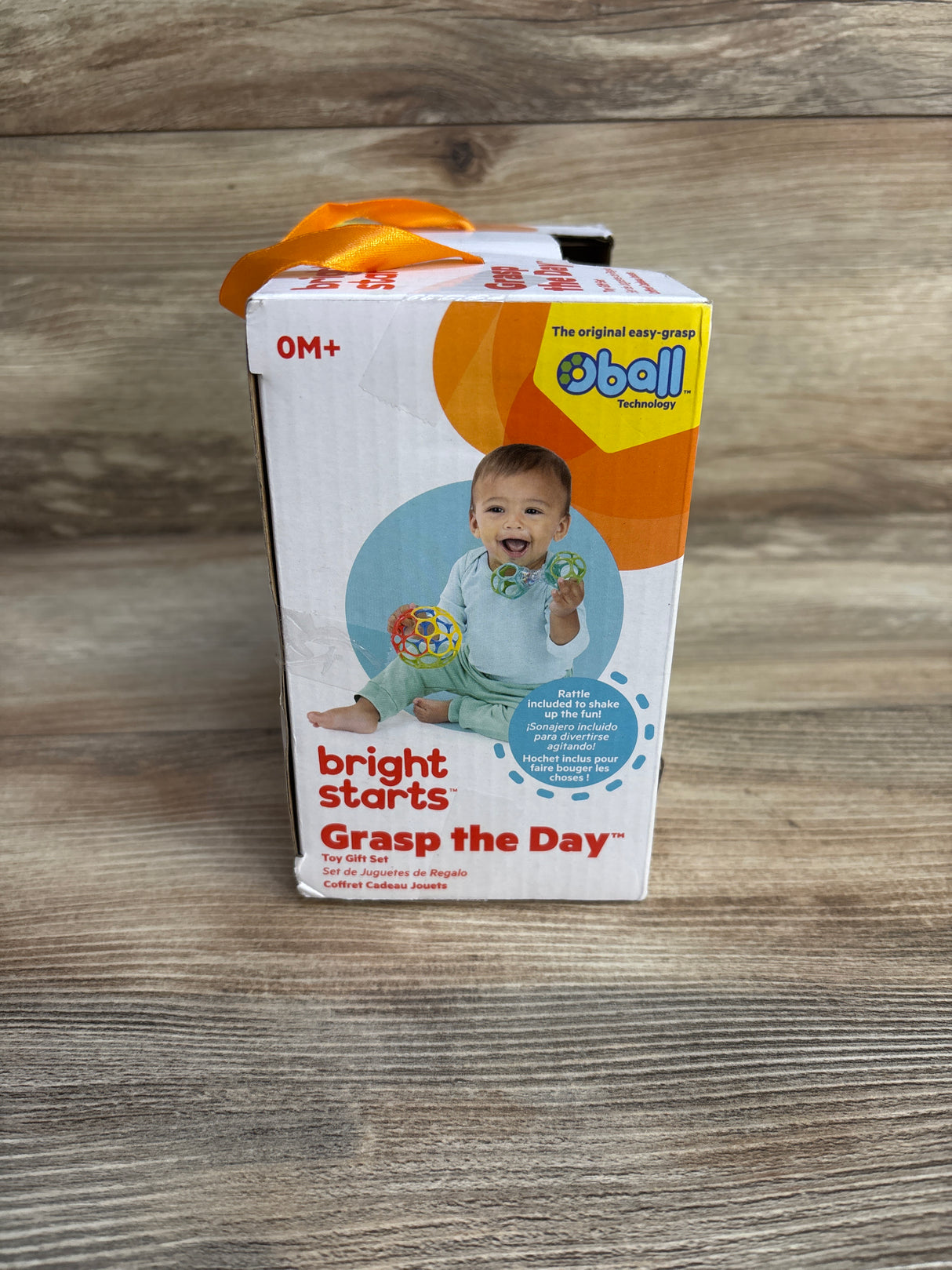 NEW Bright Starts 2pc Oball Bundle Rattle Set 0m+