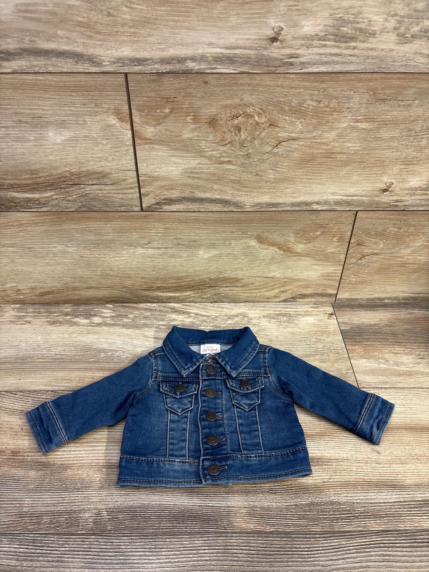 Cat & Jack Denim Jacket Blue sz Newborn
