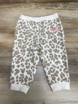 Old Navy Leopard White Print Pants Sz 6-12m