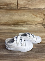Vans Old Skool V Sneakers White sz 8.5c