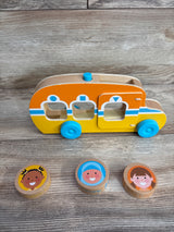NEW Melissa & Doug GO Tots Roll & Ride Bus