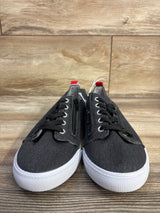 NEW Cat & Jack Lucian Double Zipper Sneakers Grey sz 4Y