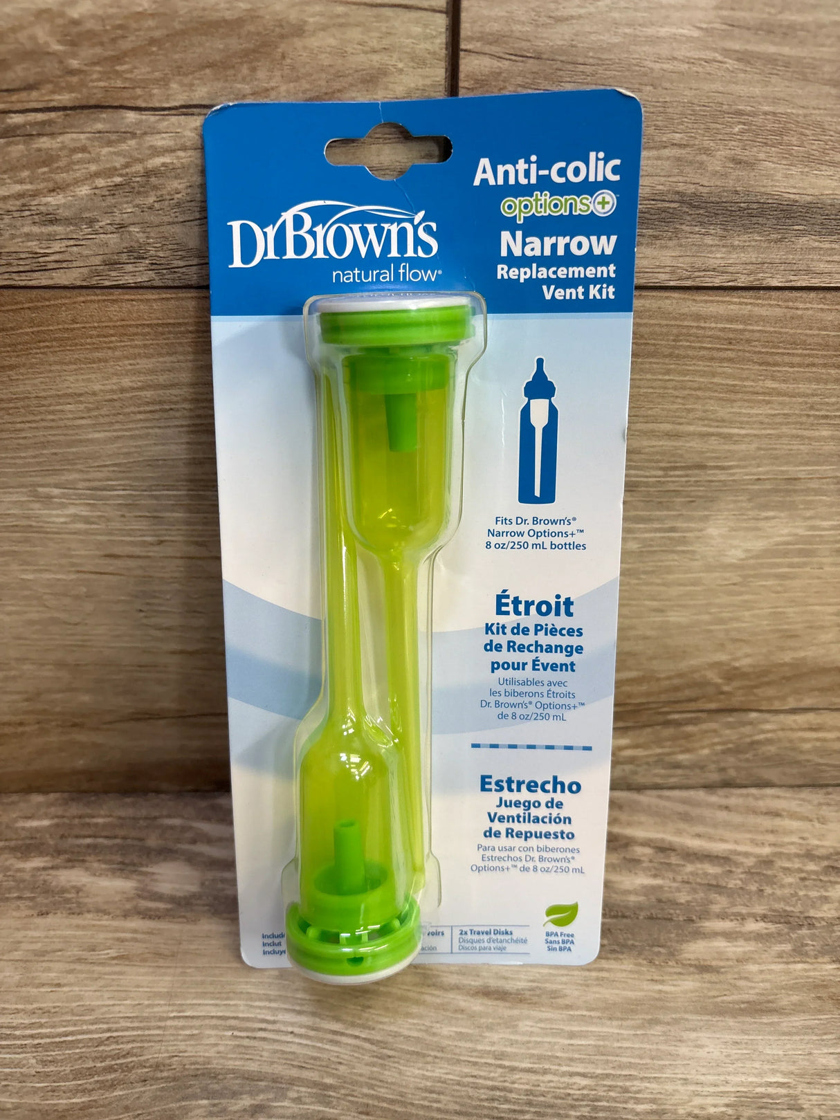 NEW Dr. Brown's Options+ Narrow Replacement Vent Kit 2pk