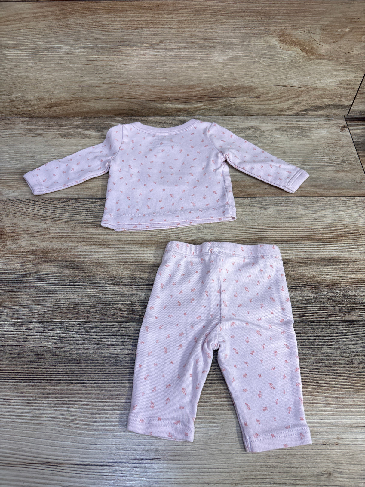 Just One You 2pc Floral Kimono Set Pink sz Newborn