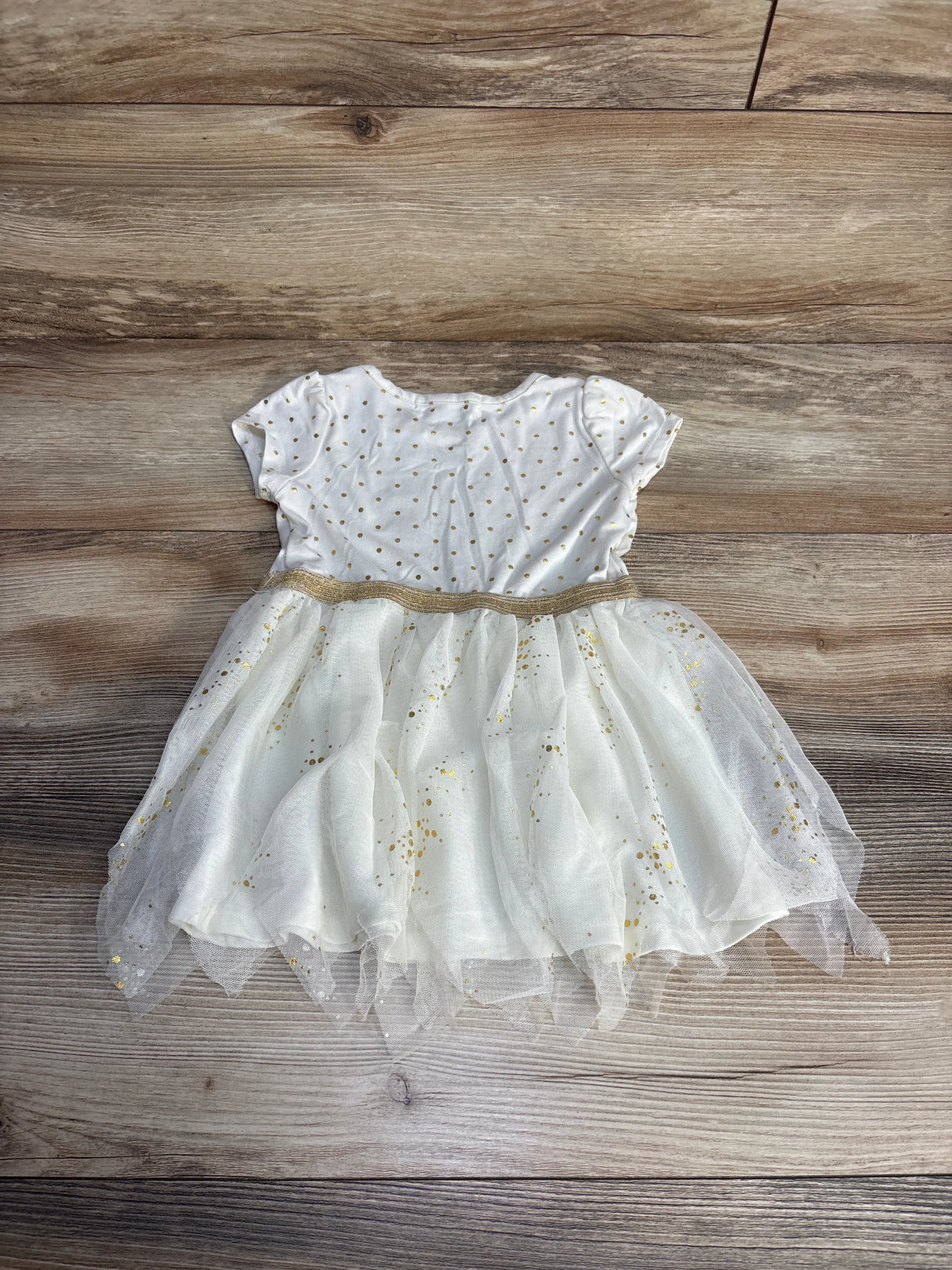 Young Hearts Unicorn Tulle Dress White sz 24m