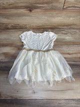 Young Hearts Unicorn Tulle Dress White sz 24m