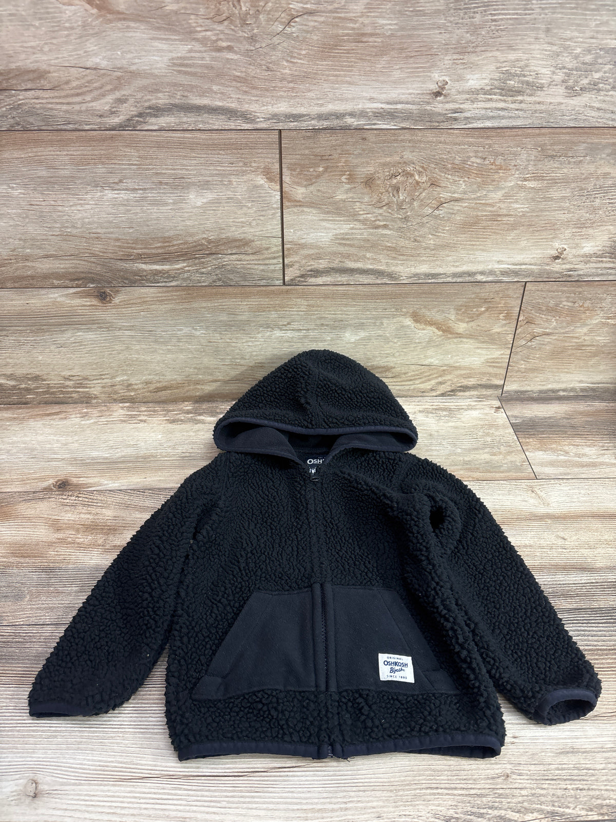 Oshkosh Sherpa Jacket Black sz 3T