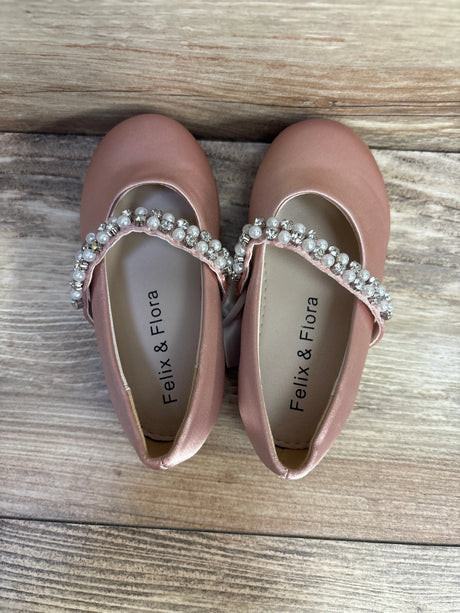 NEW Felix & Flora Ballet Flats Pink sz 6c - Me n Mommy To Be