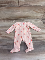 Carter's Ribbed Sleeper Peach sz Preemie