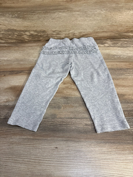 Carter's Ruffle Leggings Grey sz 18m - Me n Mommy To Be