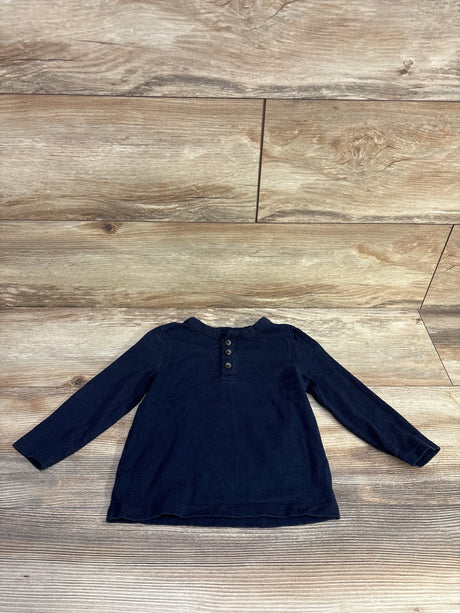 Old Navy Henley Shirt Navy sz 2T - Me n Mommy To Be