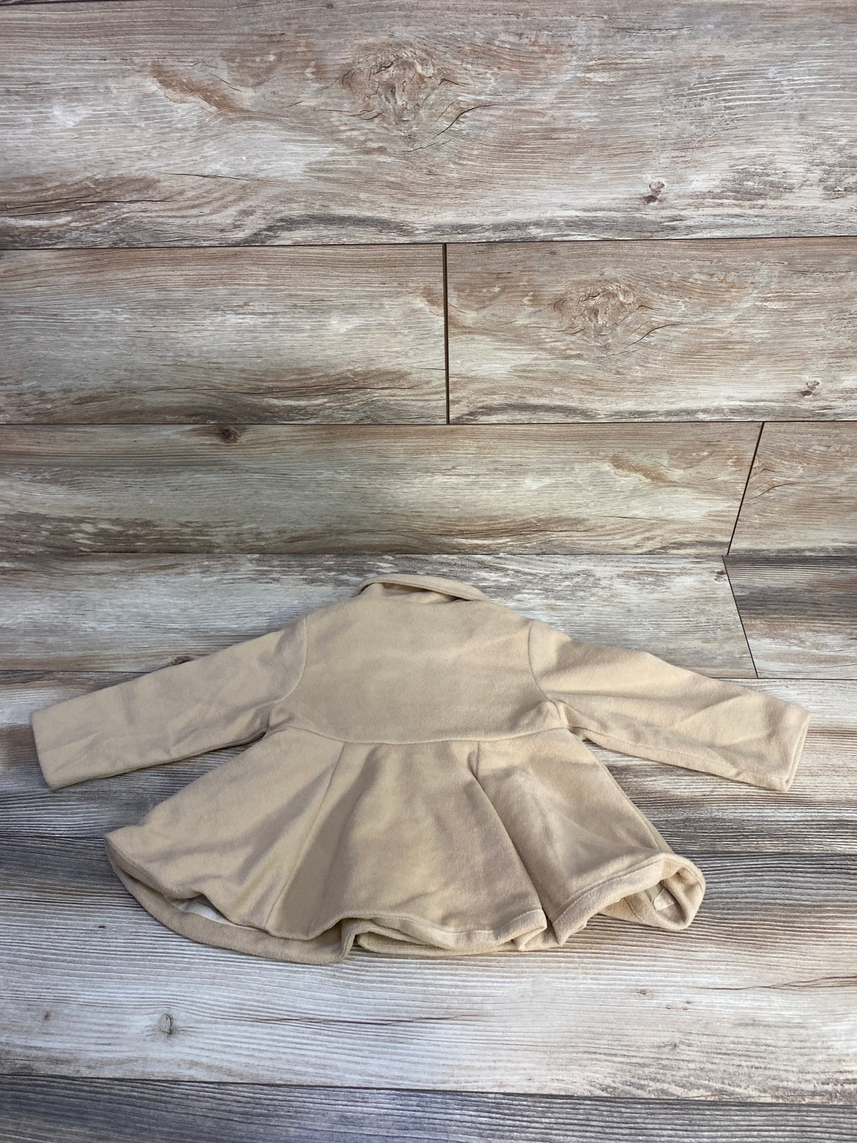 Shein Peacoat Dress Tan sz 12-18m